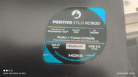 Notebook Positivo Stilo Xc An Ncios Na Olx Brasil