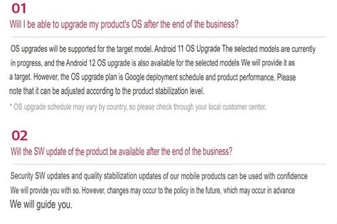 Lg Will Keep Rolling Out Android Update Android For Select Models