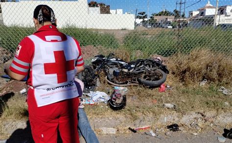 Motociclista Resulta Lesionado En Un Choque En Los Mochis