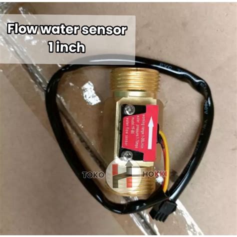 Jual Water Flow Sensor 1 Inch Flow Sensor Kuningan 1 Inch Shopee