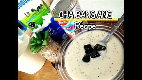 Cha Bang Ang Recipe Dessert Drink Thai Viral Youtube