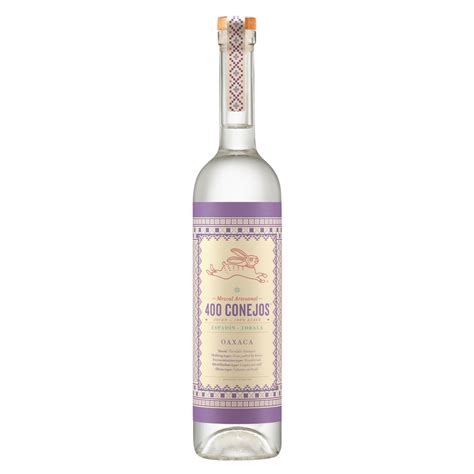 400 Conejos Tobala 750ml : Alcohol fast delivery by App or Online