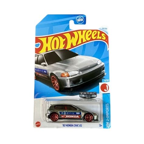 Hot Wheels 2024 ZAMAC 92 Honda Civic EG Price Guide