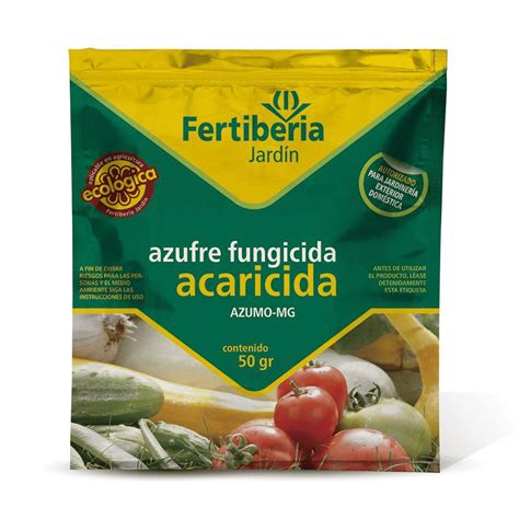 Fungicida Acaricida Azufre 50gr Fertiberia Mi Huerto Online