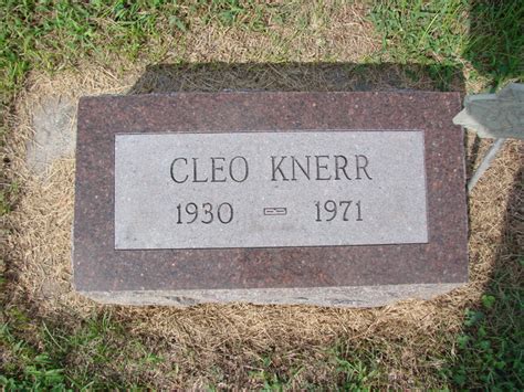 Cleo Margaret Ehlers Ehlers Knerr Find A Grave Memorial