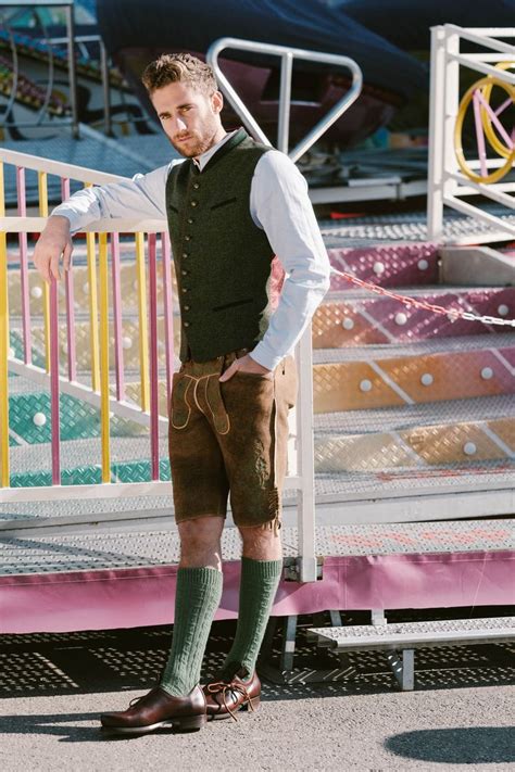 Herren Trachten M Nner Trachten Lederhose Oktoberfest Outfit Herren