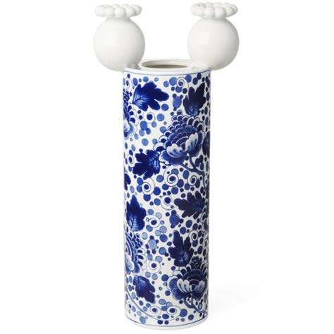 Moooi X Royal Delft Vase Delft Blue Model 1 The Cushion Shop