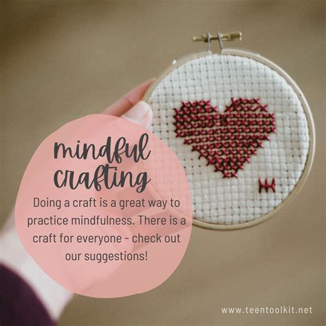 Mindful crafting - Teen Toolkit
