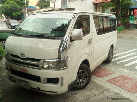 Used Toyota Hiace 2008 Hiace For Sale Cebu Toyota Hiace Sales