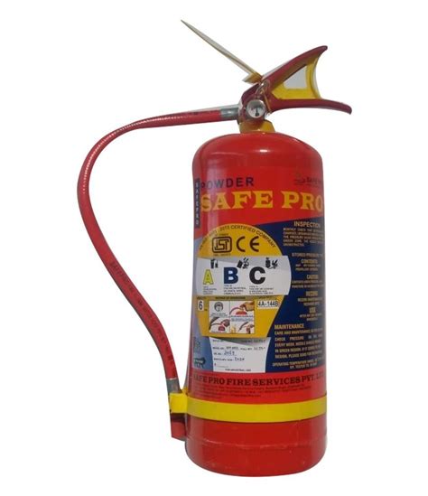 Co Based Safe Pro Abc Fire Extinguisher For Industrial Use Capacity