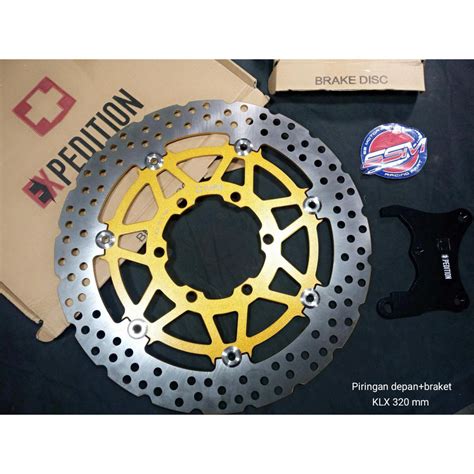 Jual DISC BREAK PIRINGAN CAKRAM CRF KLX WR EXPEDITION ORIGINAL 320MM