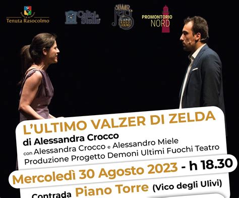 Capo Rasocolmo Summer Fest 2023. Mercoledì "L'ultimo valzer di Zelda"