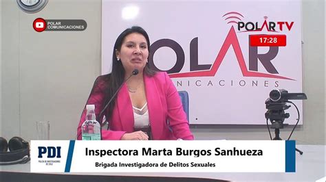 Pdialdia Inspectora Marta Burgos Sanhueza Brigada Investigadora De