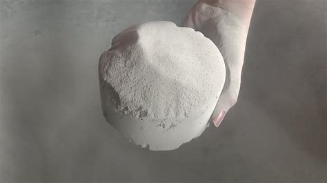 Pure Cement Rounds Soft Silky Dusty Melting Crumbling Satisfying