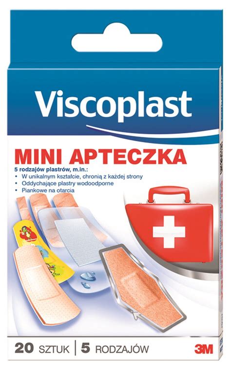 Miniapteczka Viscoplast 20 sztuk Biurwa pl artykuły biurowe i