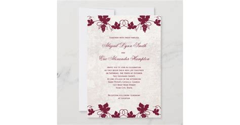 Vineyard Wedding Invitations | Zazzle