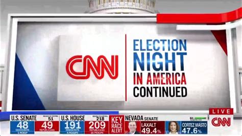 Cnn Election Night In America Continued Newsroom With Kim Brunhuber