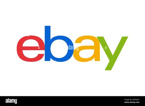 Ebay Logo White Background Stock Photo Alamy