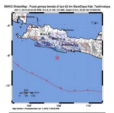 Tasikmalaya Digoyang Gempa BMKG Imbau Warga Tetap Tenang Okezone