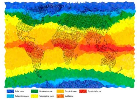 Cuántas zonas climáticas hay y cuáles son sus características