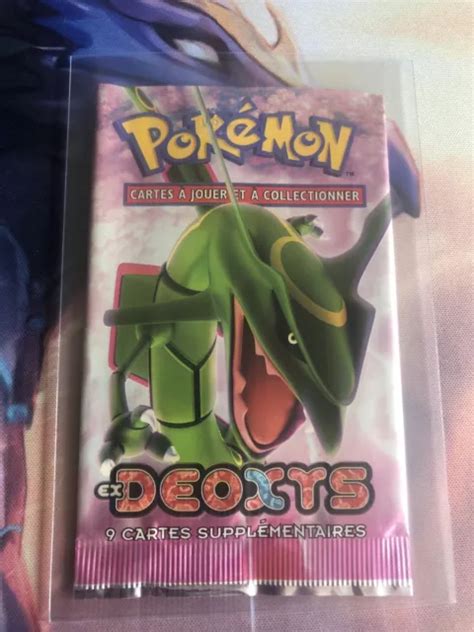 Booster PokÉmon Bloc Ex Déoxys Rayquaza Vide Eur 2499 Picclick Fr