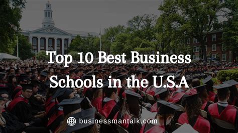 Top 10 Best Business Schools In The Us Businessman Talk