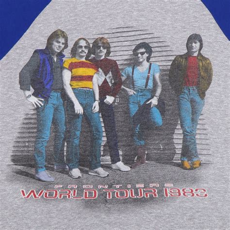 1983 Journey Frontiers World Tour Jersey Shirt – WyCo Vintage