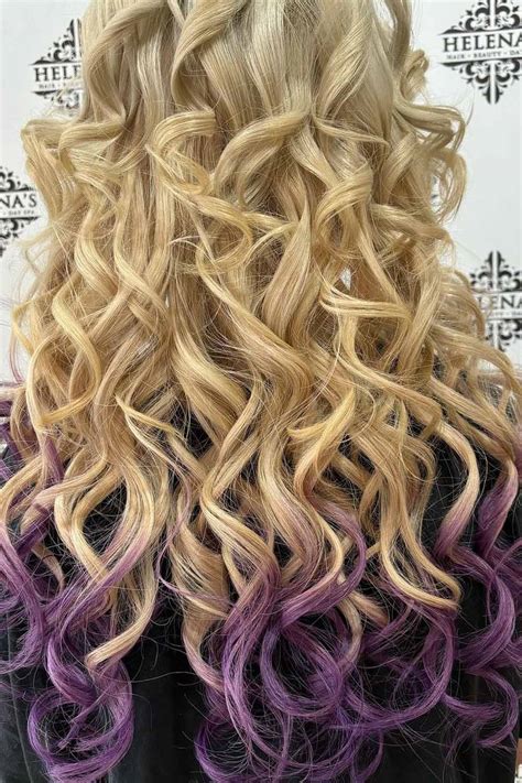 15 Fancy Dip-Dye Hair Color Ideas | HairAide