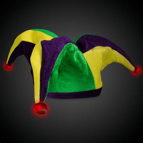 Led Mardi Gras Velvet Jester Hat Mardi Gras Holidays And Events