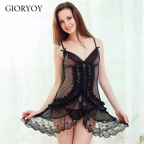 Gioryoy 2018 New Full Slips Sexy Slip Women Lace Sling Skirt