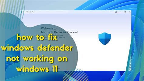 Windows Defender How To Fix Windows Defender Not Opening In Windows