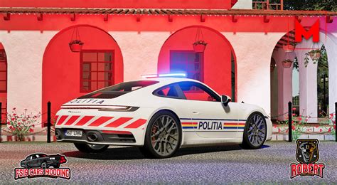 Porsche Carrera S Politia V Fs Landwirtschafts Simulator Mods