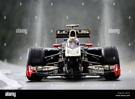 Vitaly Petrov Renault Stock Photo Alamy