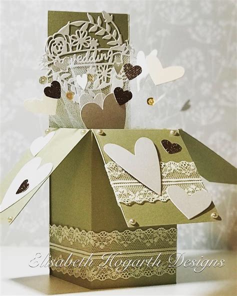 Pop Up Box Card Created By Elisabeth Hogarth Using The Hobby House