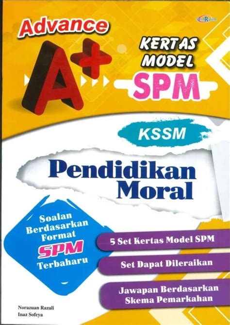 ADVANCE A KERTAS MODEL PENDIDIKAN MORAL KSSM SPM 2023