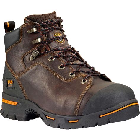 Timberland PRO Endurance Steel Toe Puncture-Resistant Hiker Work Boots ...