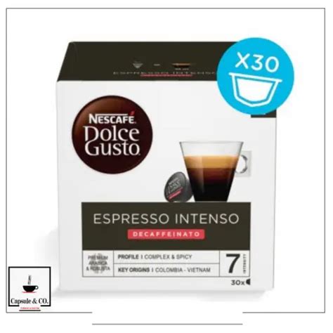 Capsule Originali Nescafe Dolce Gusto Miscela Espresso Intenso Dek