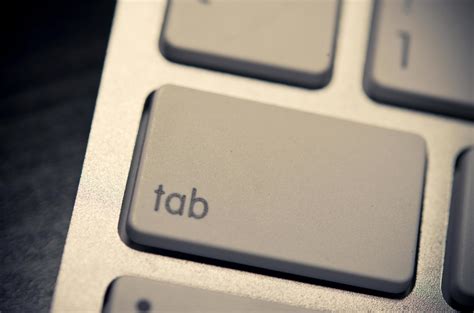 Tab Button On Keyboard Stock Photo At Vecteezy