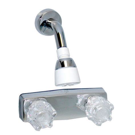 mobile home 4" Chrome Two Handle Shower only faucet wall mount – usa ...