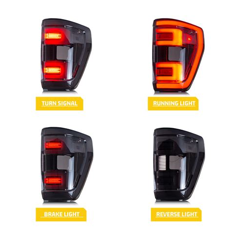 Luces Traseras Led Para Ford F F Xlt Luces