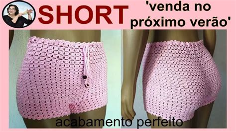 4 Shorts De Crochê Fáceis Com Gráfico Perfeitos Para A Praia E O Verão