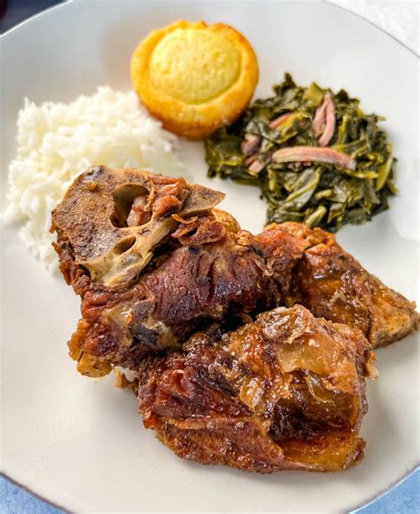 This Southern Pork Neck Bones Recipe Is A Classic Dish Made On The Stove Boiled And Stewed