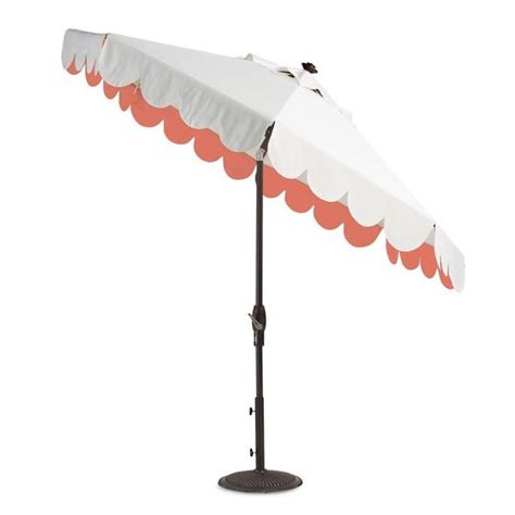 Seaside Scallop Guava Designer Umbrella Umbrella Designs Umbrella