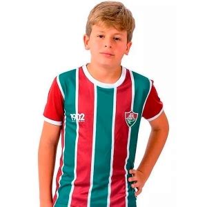 Camisa Fluminense Attract Retrô Dry 1902 Infantil Juvenil