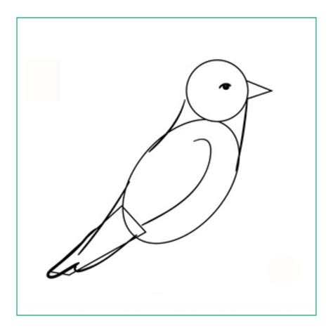 Easy to follow Sparrow Drawing for Kids in 5 mins!