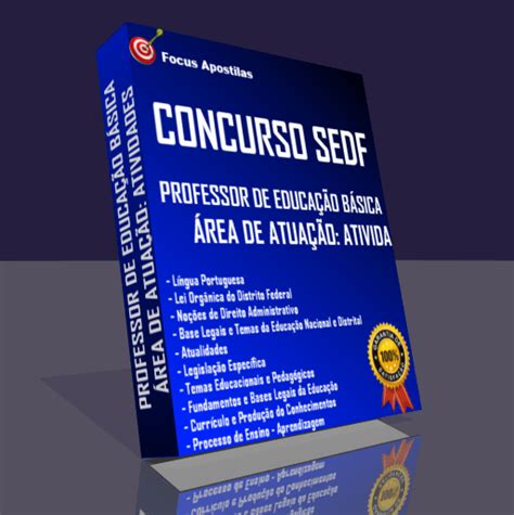 Apostila Sedf Professor Educa O B Sica Atividades