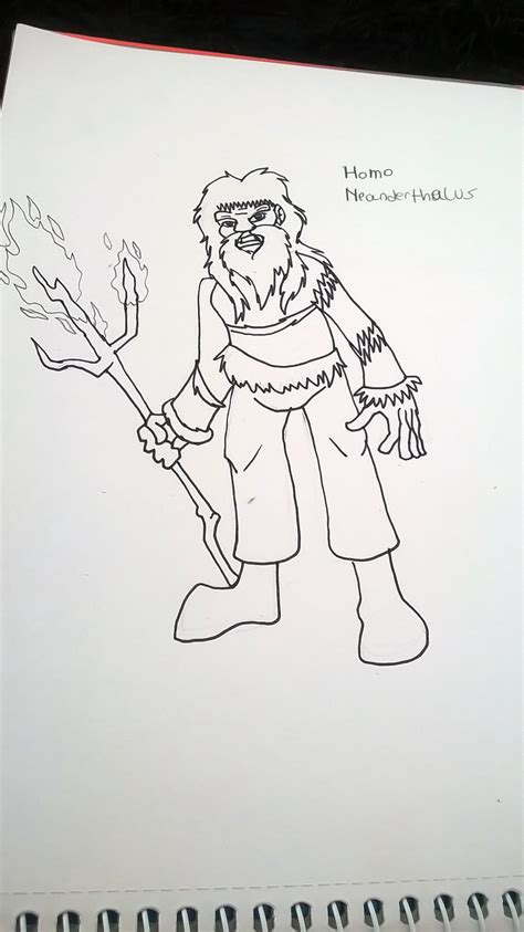 Homo Neanderthalus by tombola1993 on DeviantArt