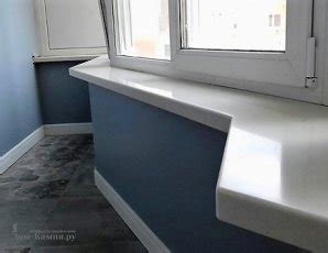 Подоконники из искусственного камня цена от производителя купить Москва