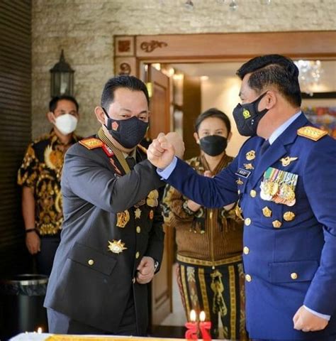 Doa Panglima TNI Marsekal Hadi Tjahjanto Kepada Polri Saat Ulang Tahun