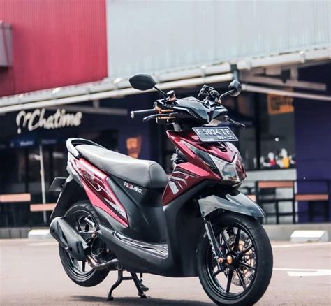 gaya modifikasi motor mtic honda beat    tren  drag
